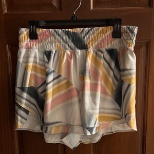 Calia Step It Up Multicolor Women's Shorts, Large